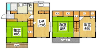 入間川2丁目貸家の物件間取画像